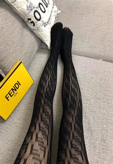 fendi sock|Fendi sheer tights.